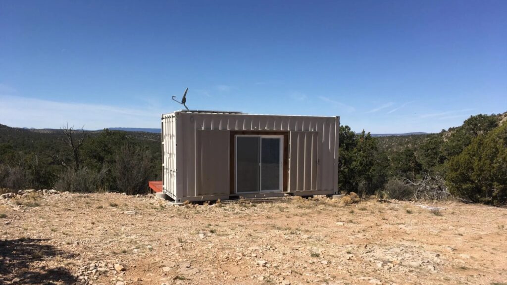 container cabin in ash fork, AZ