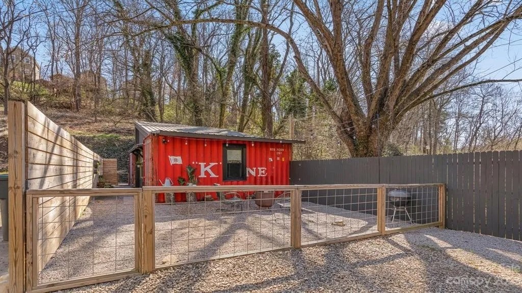 shipping container home asheville NC