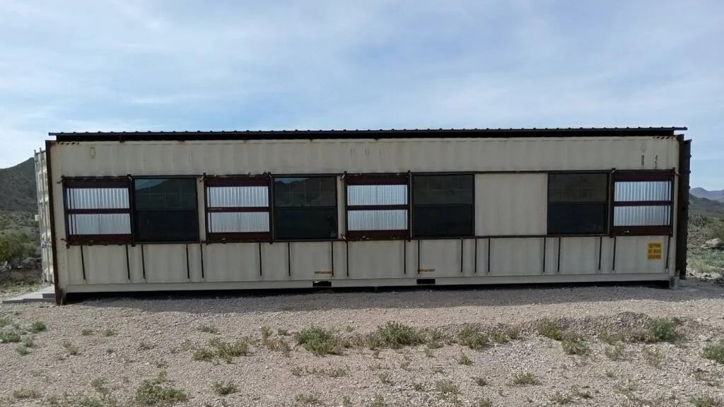 shipping container cabin terlingua TX