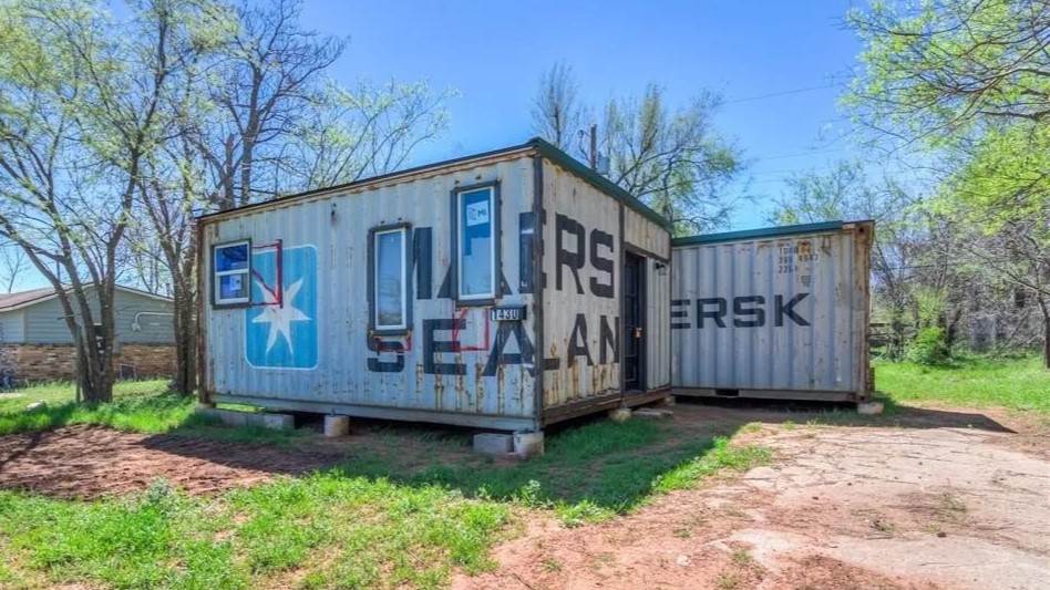 shipping container home Oklahoma city